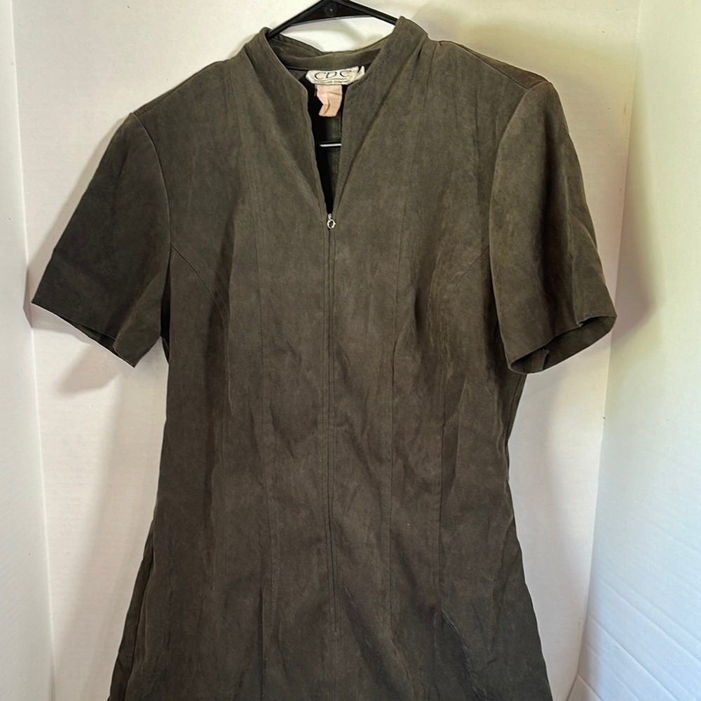 Vintage cdc green dress size 8
